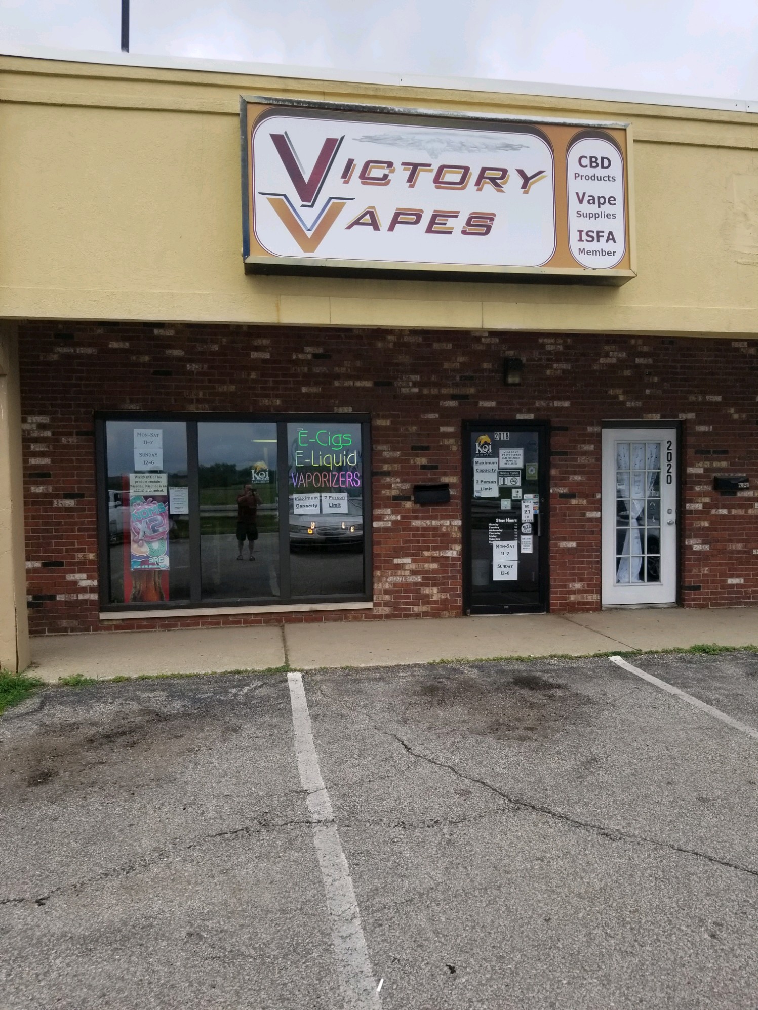 A Picture of Victory Vapes store in Michigan City, Indiana.